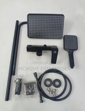 Mat Black Mixer Shower