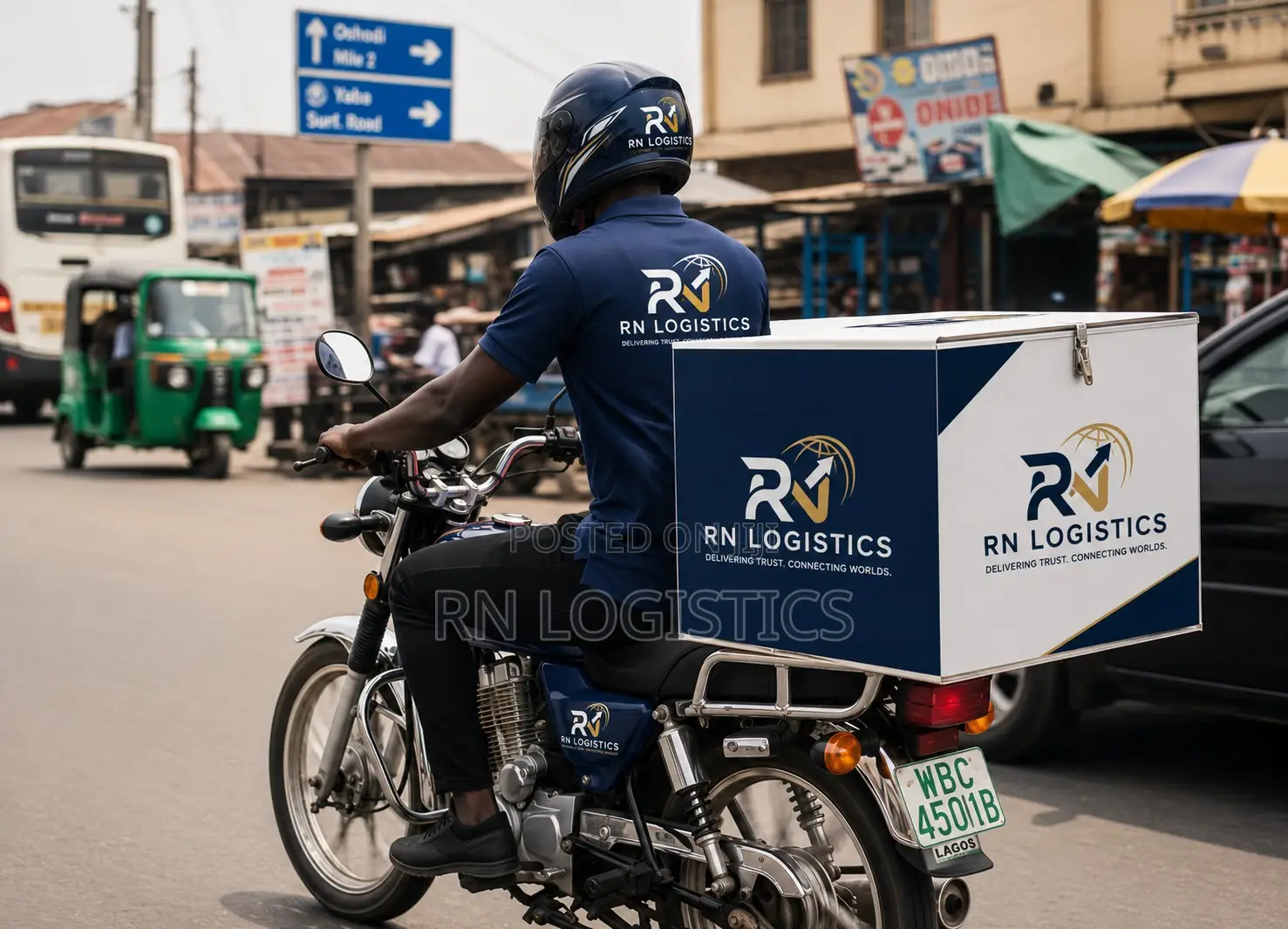 Dispatch Rider in Lagos