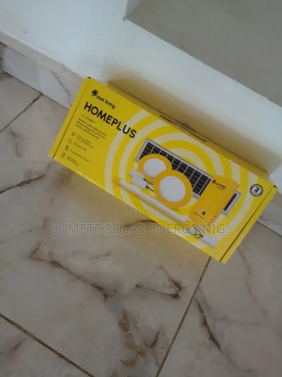 Sunking Homeplus Solar Home System 7wp Panel 19.2wh Battery for Homes