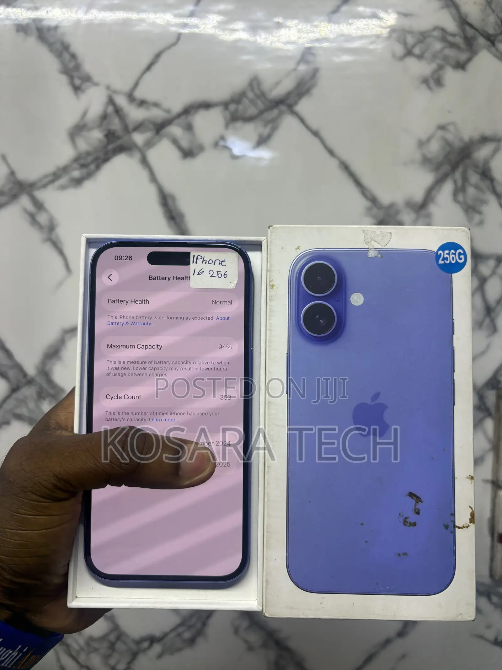 Apple iPhone 16 256 GB Blue