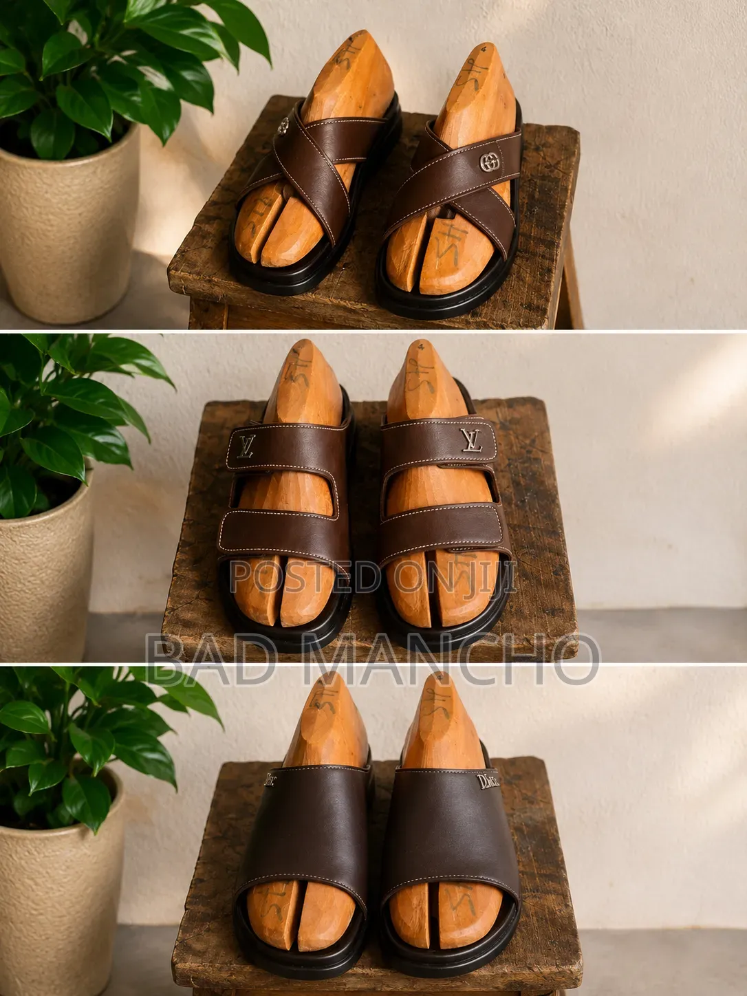 Double-Strap Sandals