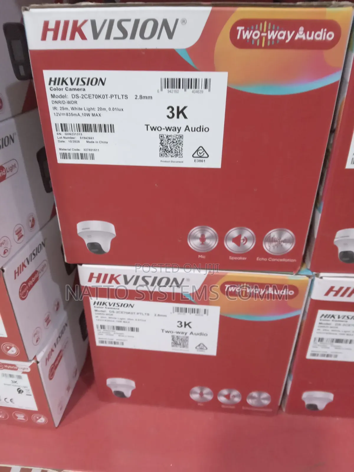 Hikvision Two-Ways Audio Turbo Hd Fixed Camera