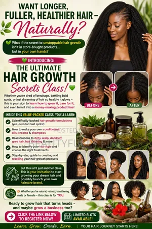 Course On Super Hair Growth (See Full Details Below )