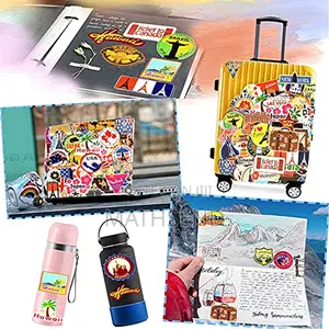 50pcs Cartoon Programmer Software Programming Language Sticker Set For