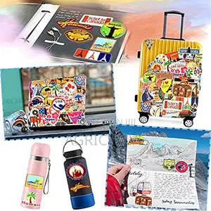 50pcs Cartoon Programmer Software Programming Language Sticker Set For