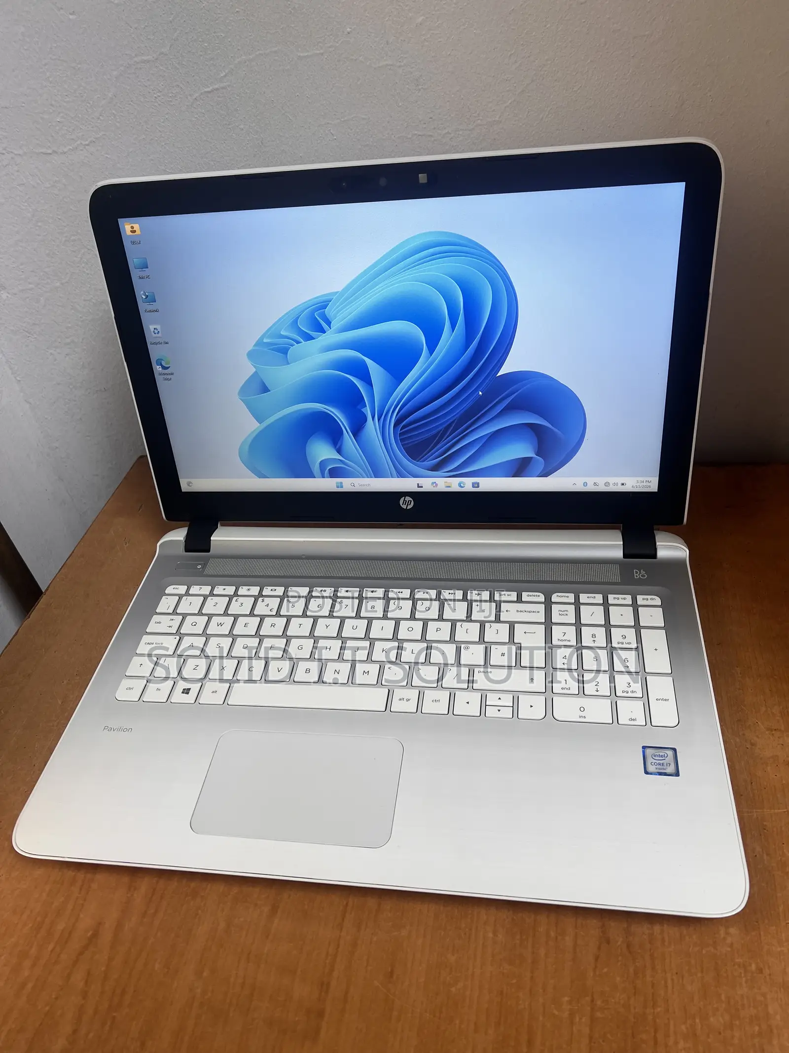 Laptop HP 8GB Intel Core i7 SSD 256GB