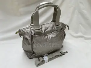Kipling Women Metallic Shoulder Hand Bag Size Medium