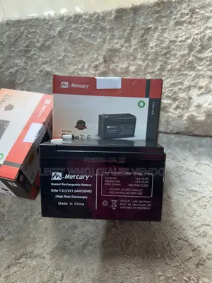 Mercury Elite 7.5ah Rechargeable Battery – Reliable Power Backup