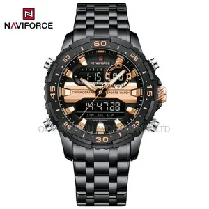 Naviforce Sophisticated Chain Wristwatch