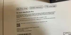 New Apple Macbook Pro 14-Inch 24gb 1tb M5 Pro 2026