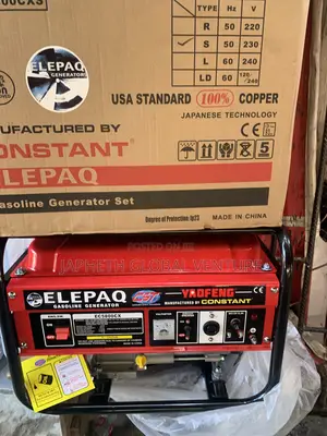 Elepaq Constant 4.5kva Generator 100% Copper Coil