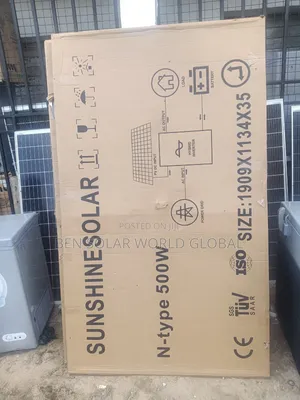 Sunshine 500wttts Solar Penel 144cells