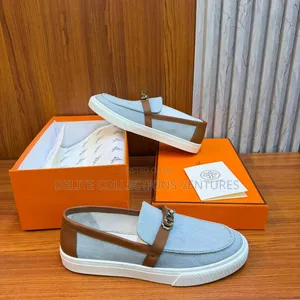 Hermes Denim Game Slip-on Sneaker.
Available in Two Colors
