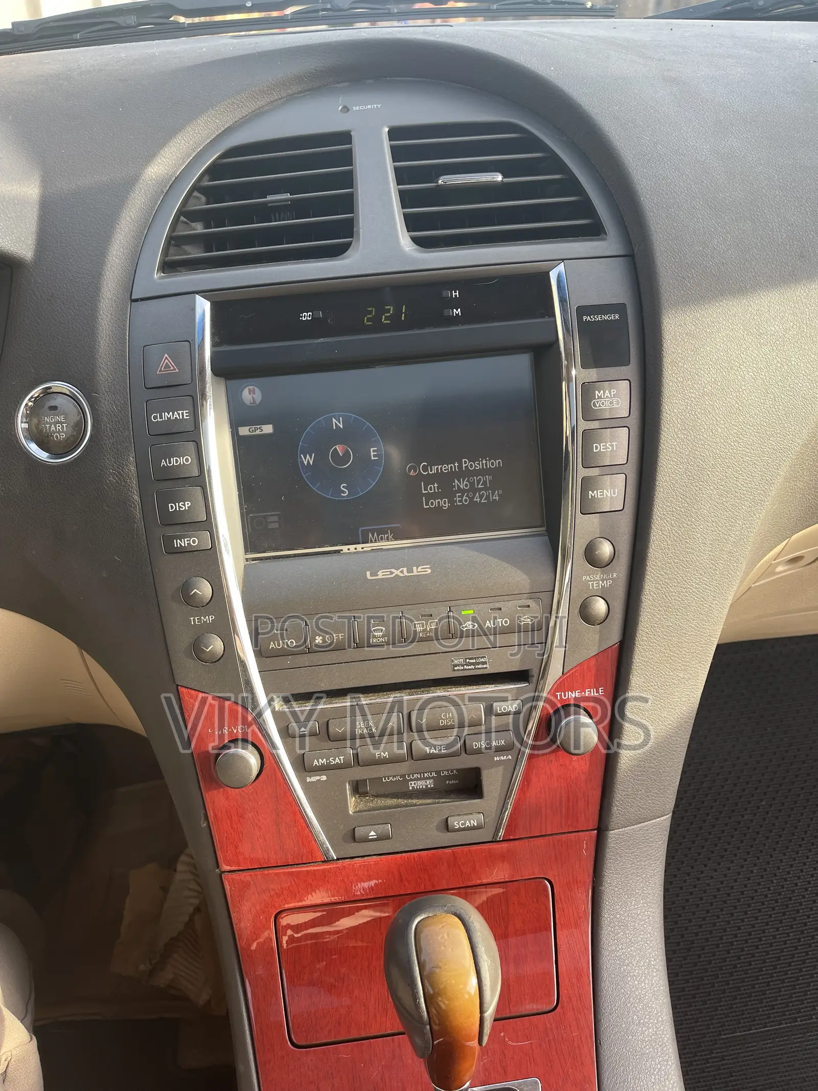 Lexus ES 350 2008 Blue