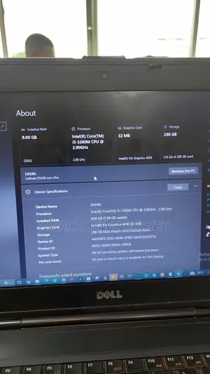 Laptop Dell Latitude E5430 8GB Intel Core i5 HDD 320GB