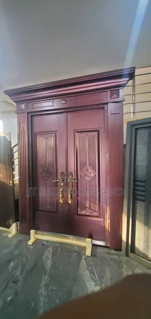 Bulletproof or Reinforced Steel Layer German Door