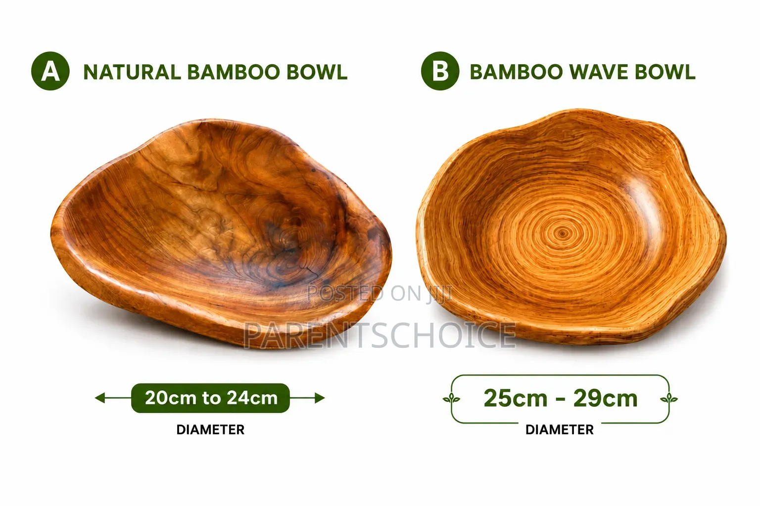 Natural Bamboo Bowl