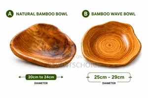 Natural Bamboo Bowl