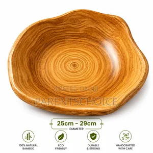 Natural Bamboo Bowl