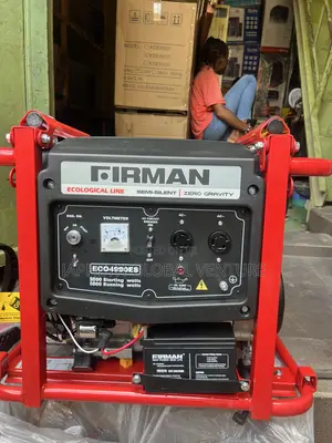 Firman Eco4990es Semi-Silent Generator 100% Copper Coil