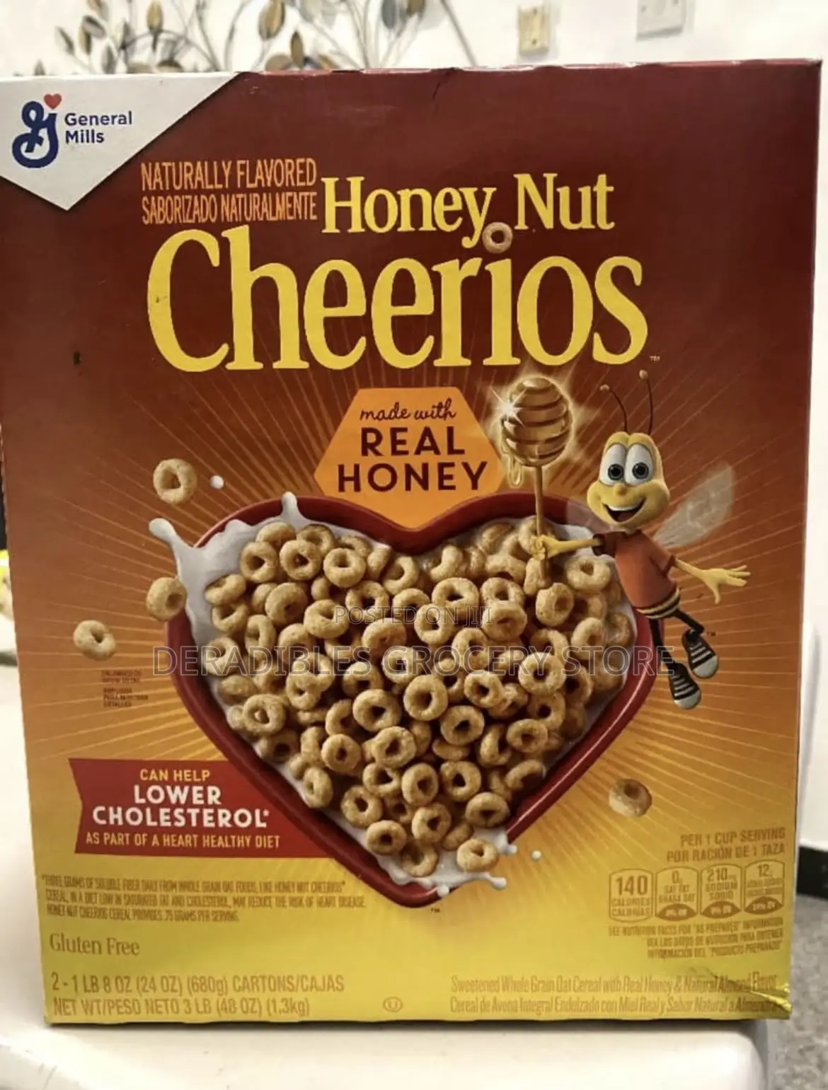 Honey Nuts Cheerios Cereal