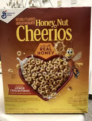 Honey Nuts Cheerios Cereal