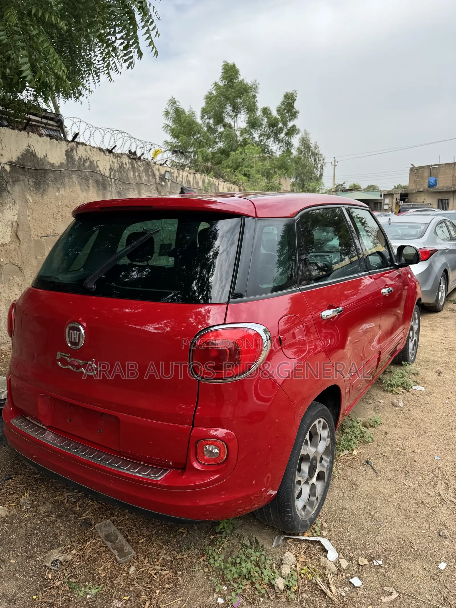 Fiat 500C 2013 Red