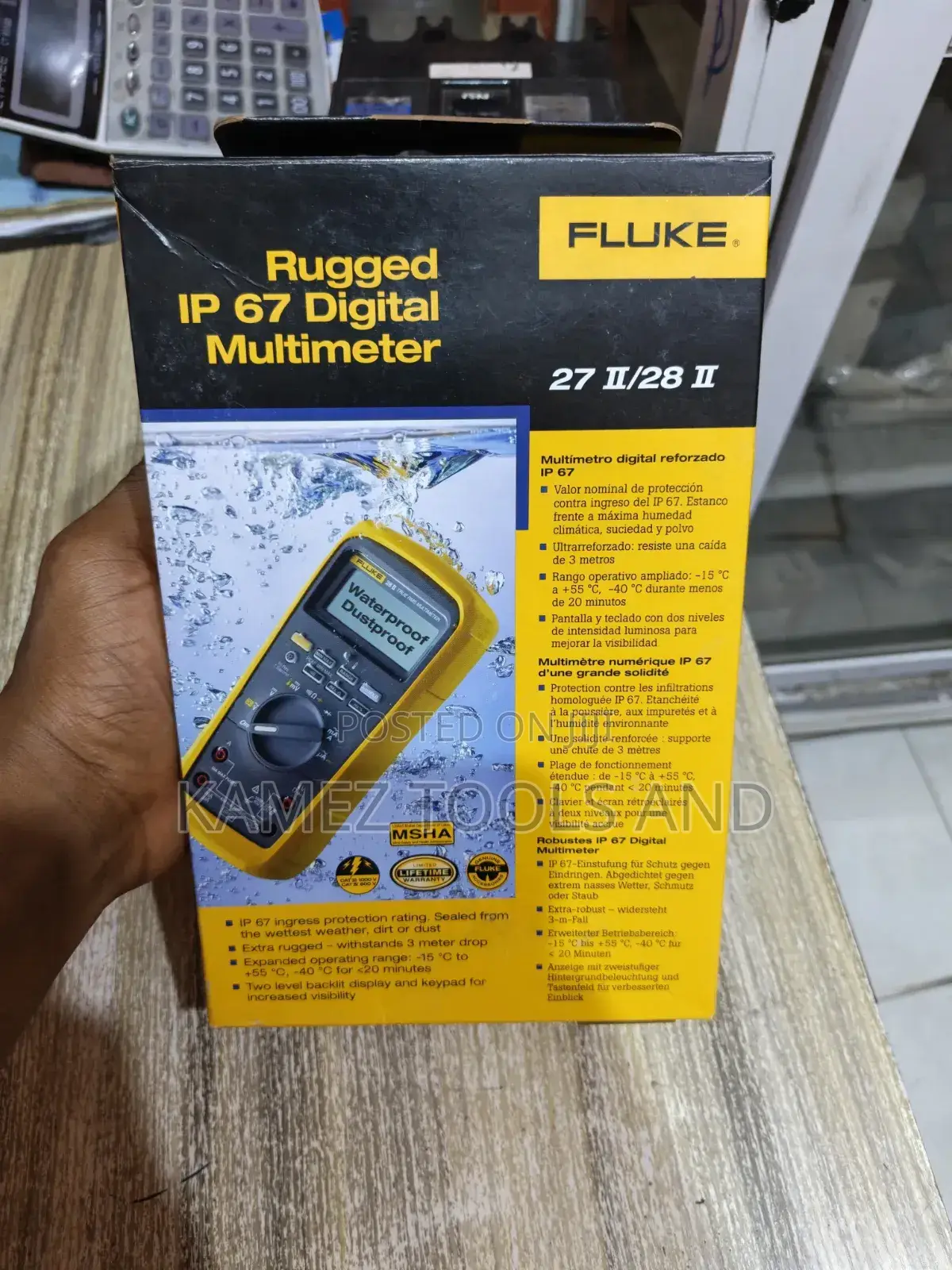 Fluke 28ii Ip67 Digital Multimeter