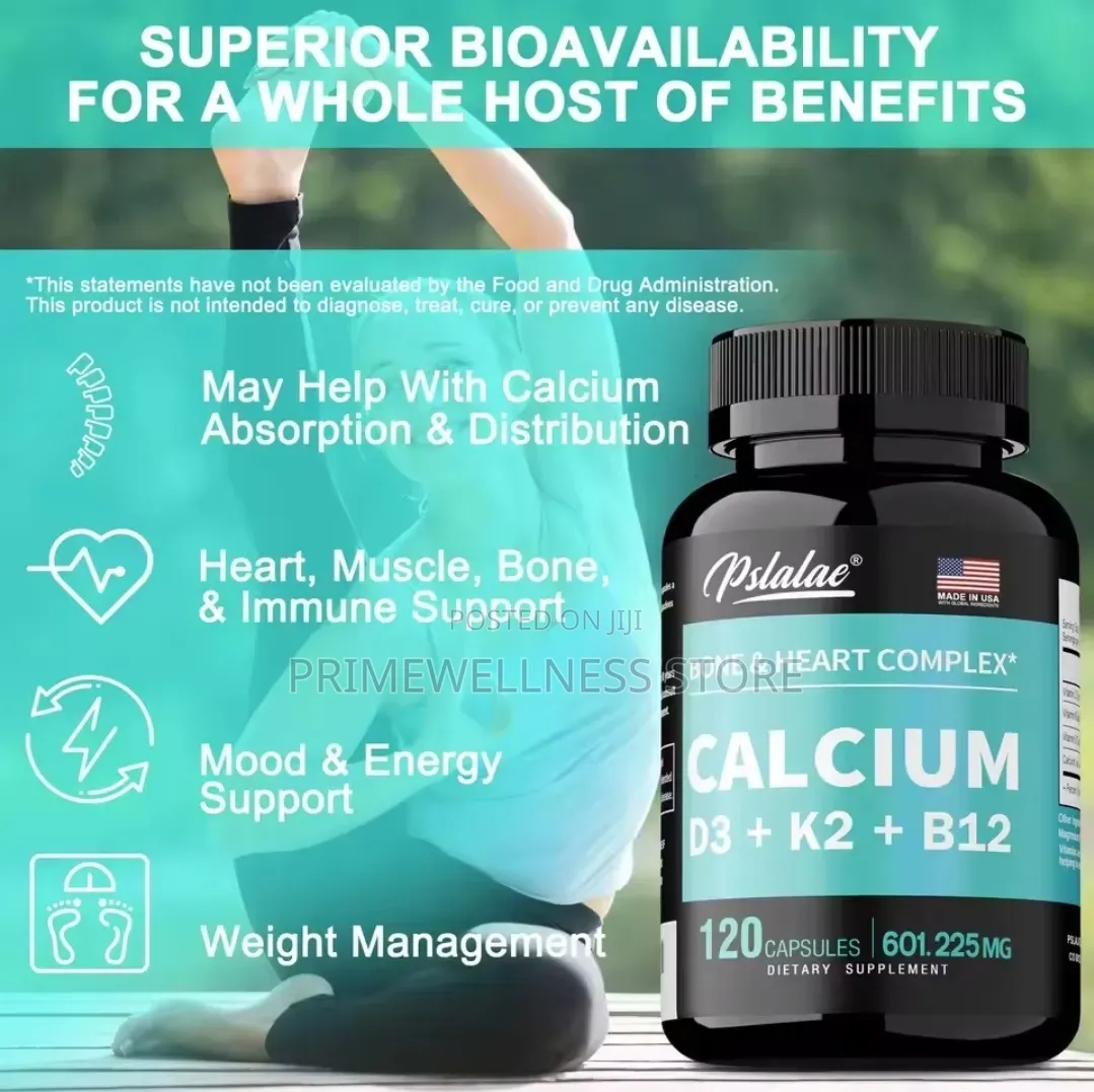 Calcium+D3++B12 120 Soft Gel