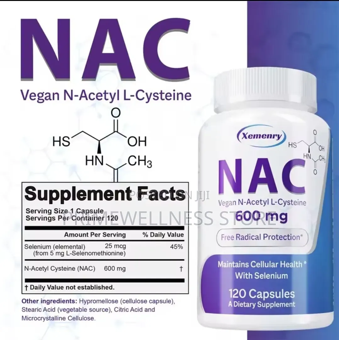 Nac 600mg 120 Capsules