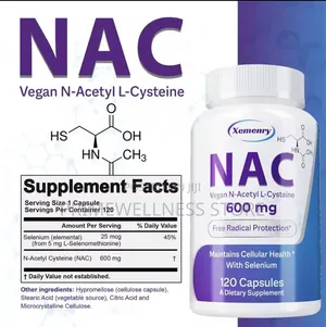 Nac 600mg 120 Capsules