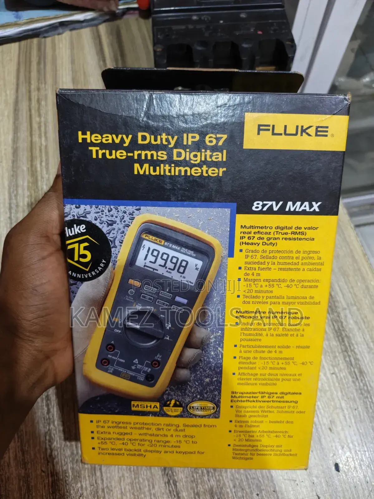 Fluke 87v Max True-RMS Digital Multimeter