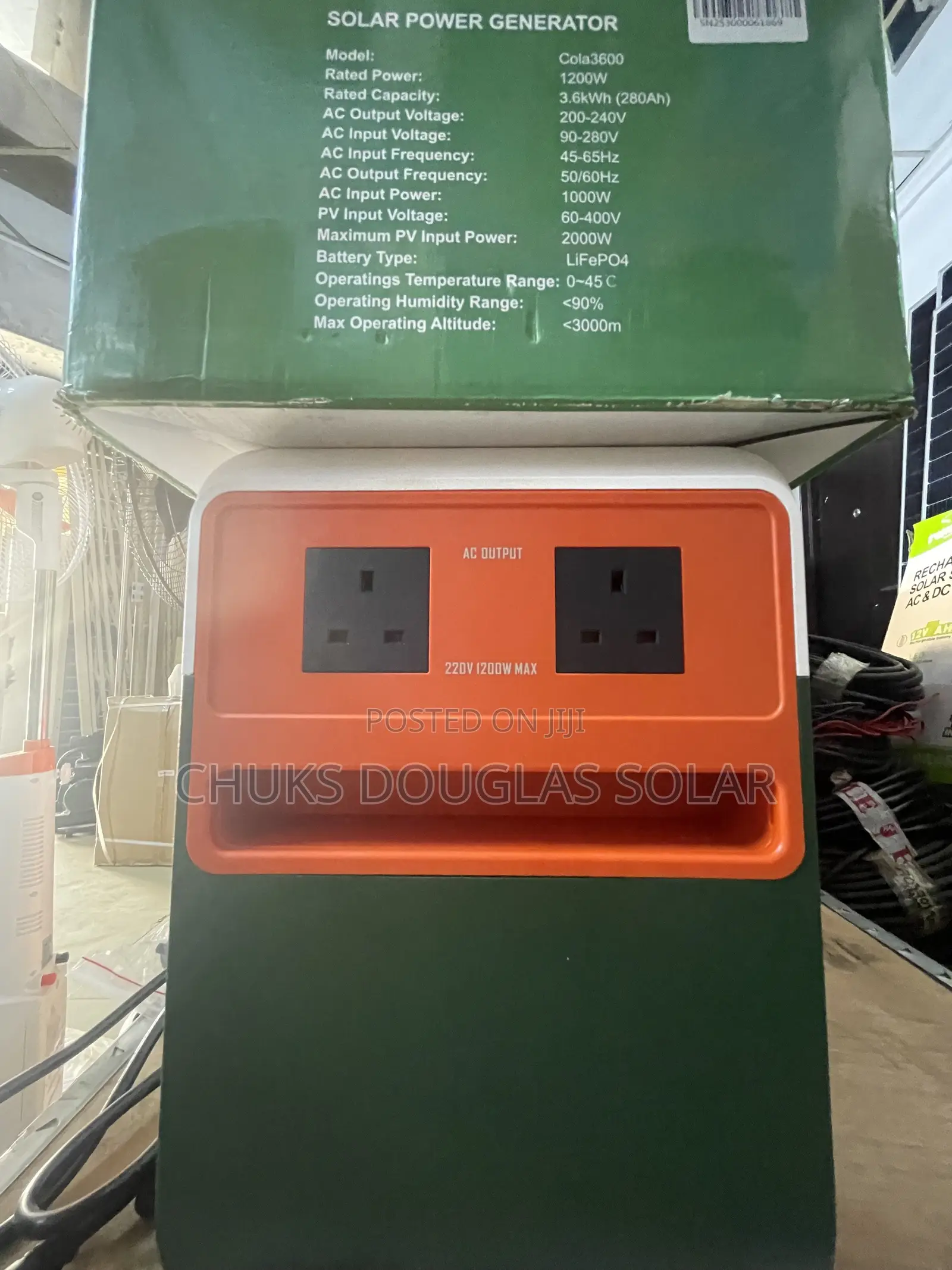 Colasolar Solar Generator