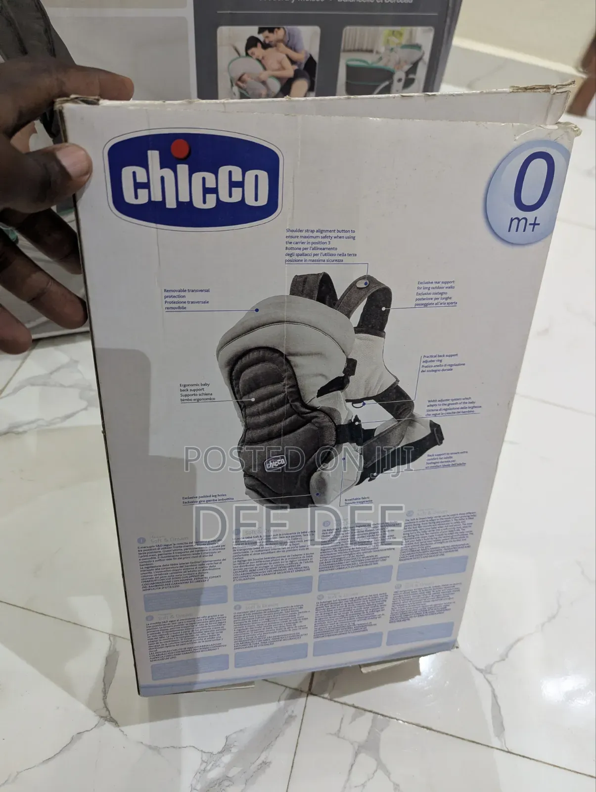 Chicco Soft Dream Baby Carrier – 3-in-1 Ergonomic Infant Carrier