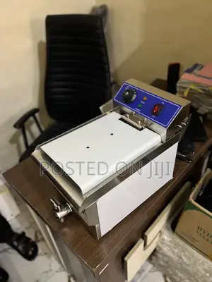 Heavy-Duty Single Tank Electric Fryer With Tap