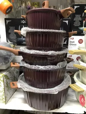 Unique Coffee Color Pots and Pan