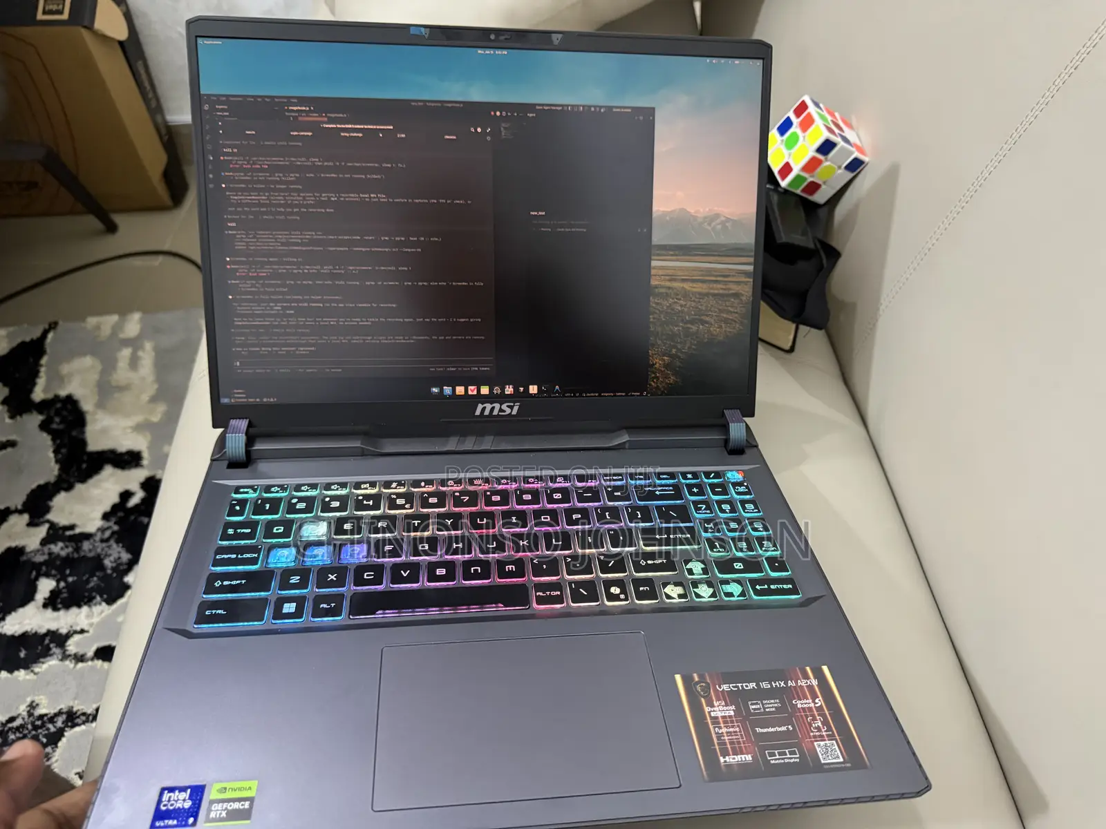 Laptop MSI 32GB Intel Core Ultra 9 SSD 1T