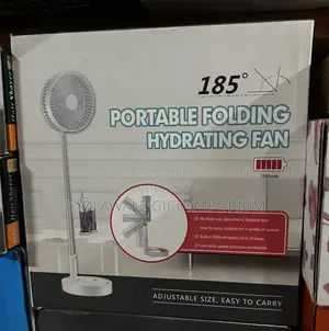 Portable Folding Hydrating Fan