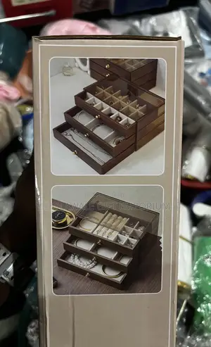 Three-Layer Jewelry Box