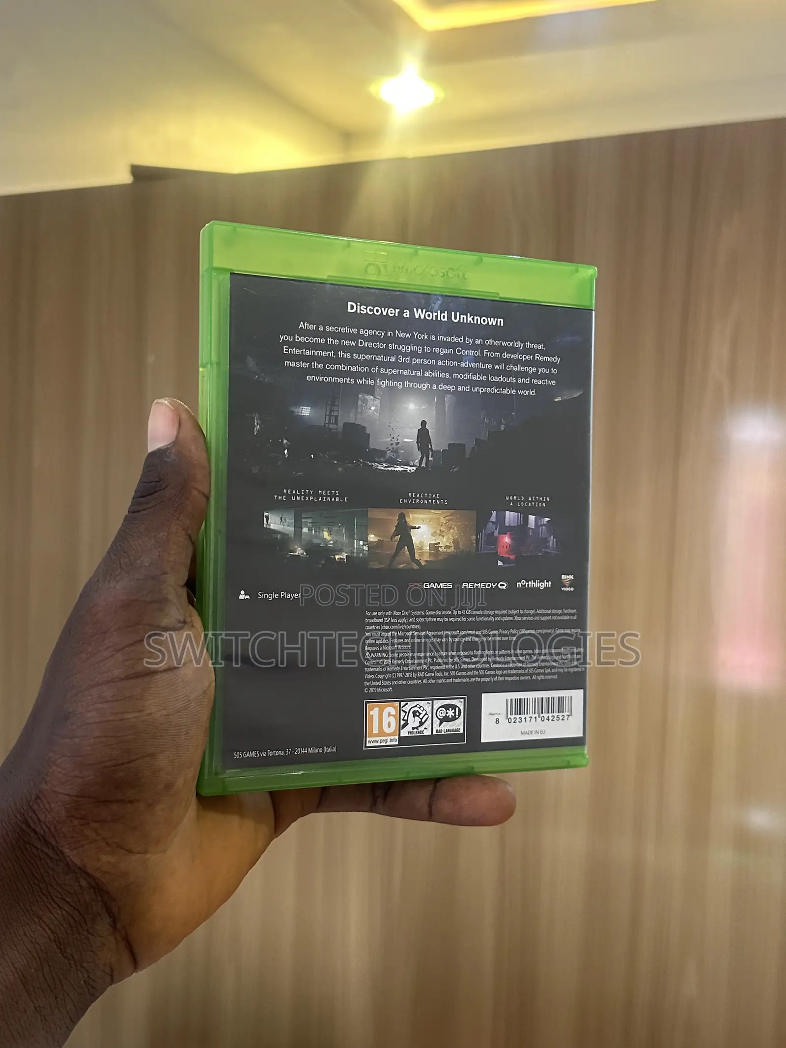 Control Xbox Disk