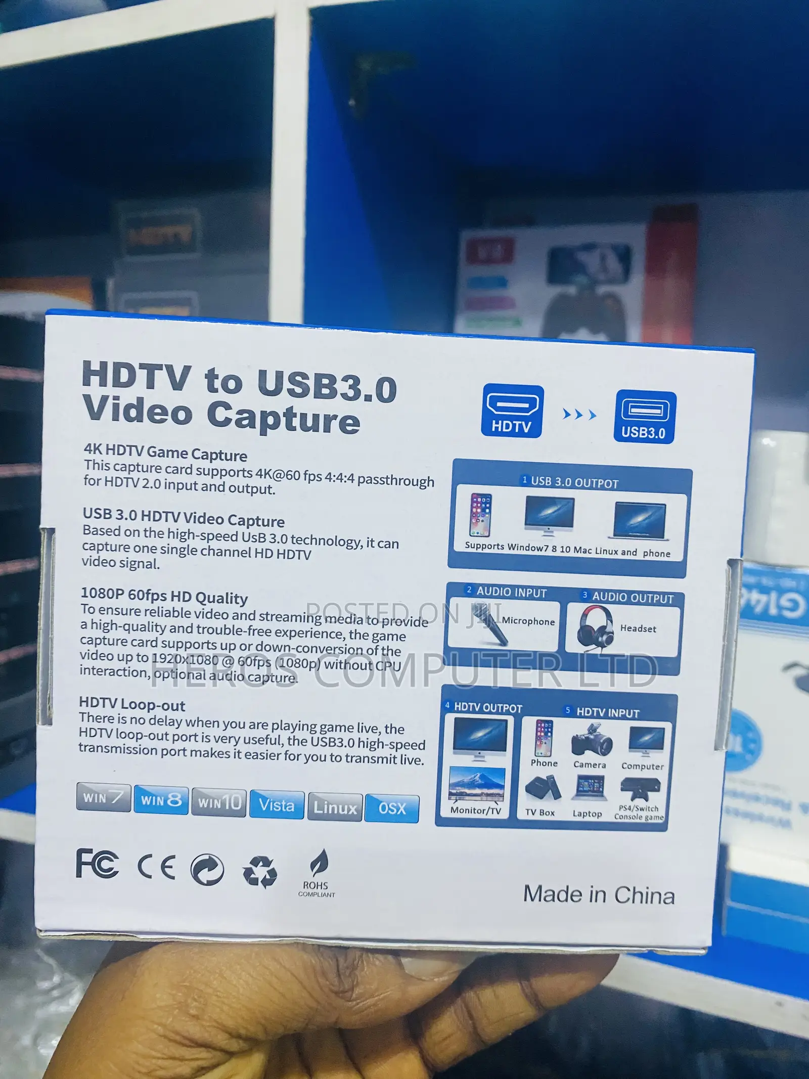 Hdmi Capture Card 3.0