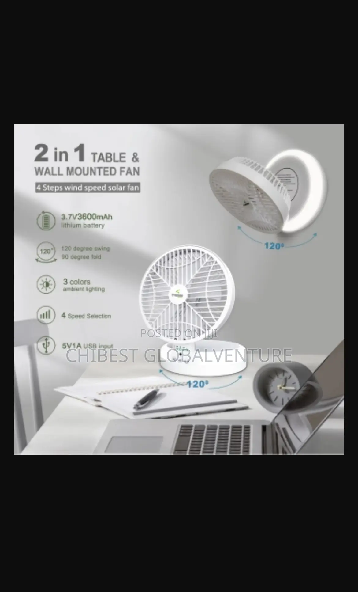 Rechargeable Fans