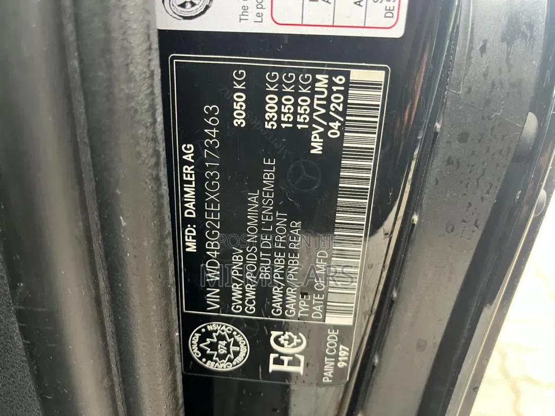 Mercedes-Benz Vito 2016 Black