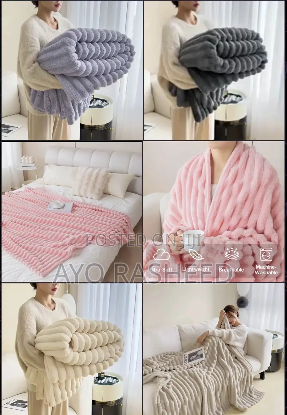 Coverlets for Bed Sofa Throw Blanket