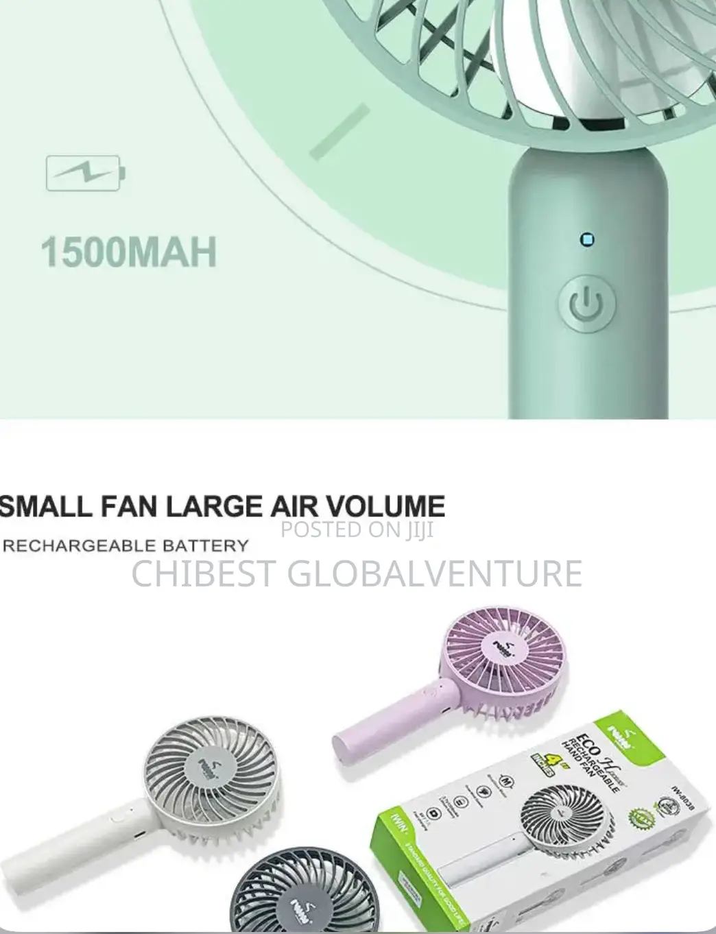 Rechargeable Fans