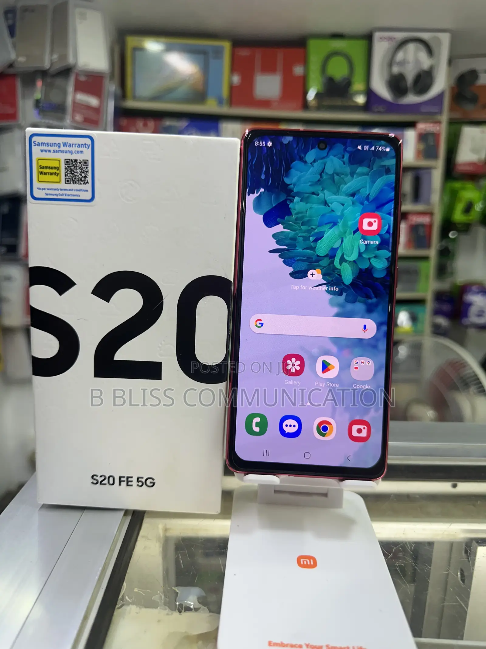 New Samsung Galaxy S20 FE 128 GB Blue