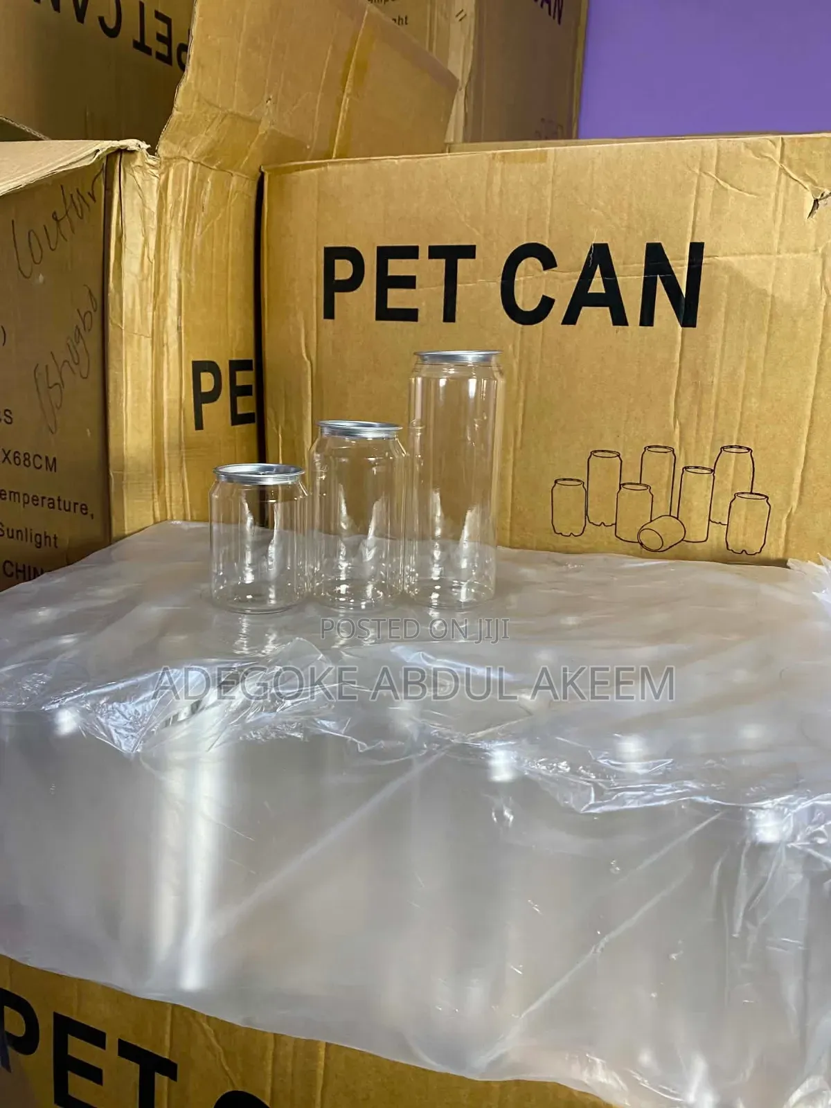 Pet Can Bottle