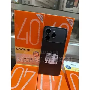 New Tecno Spark 40 128 GB Black