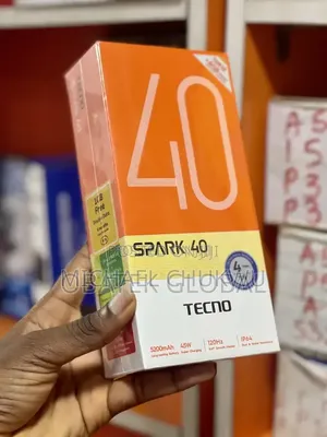 New Tecno Spark 40 128 GB Black