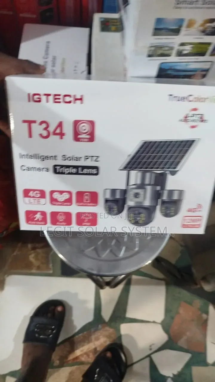 Solar CCTV Camera